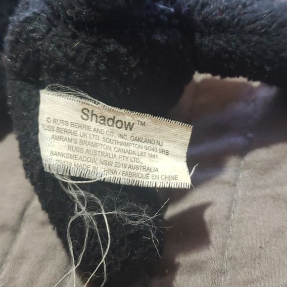 Two stuffed Animal-Dalmation mom and pup and Russ Berrie Black kitty Shadow - Picture 5 of 7